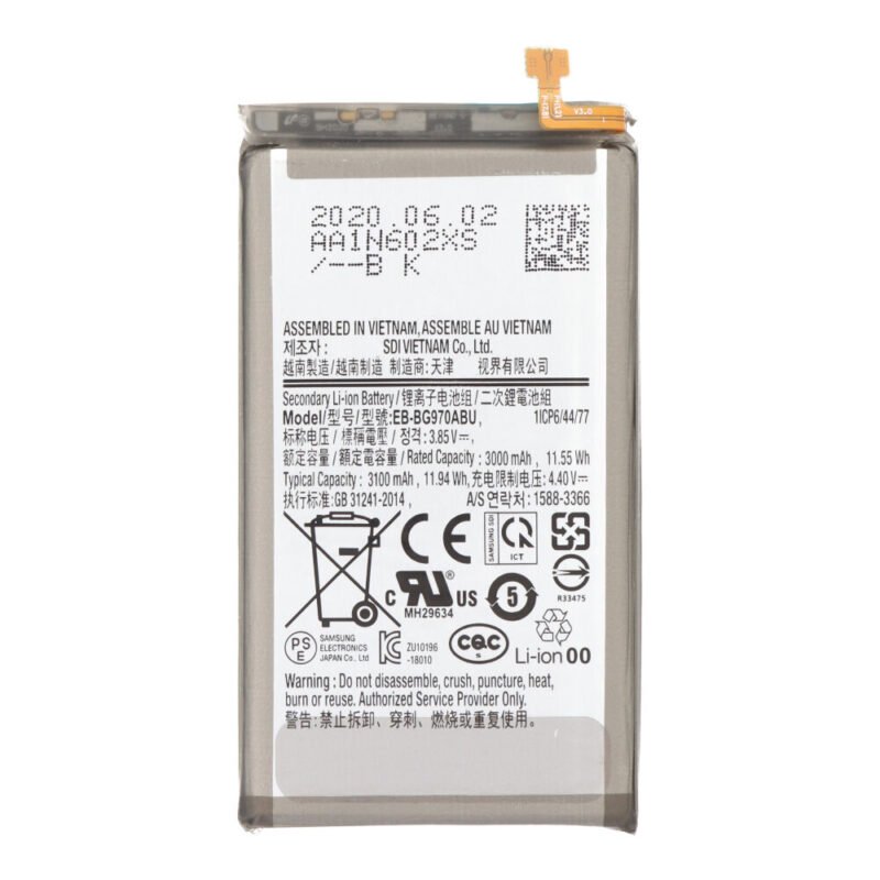 Baterija EB-BG970ABU skirta Samsung Galaxy S10e - 3100mAh - OEM