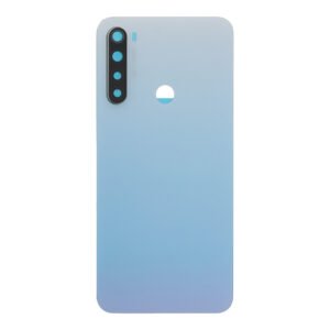 Galinis dangtelis su kameros stikliuku skirtas Xiaomi Redmi Note 8 - White - OEM