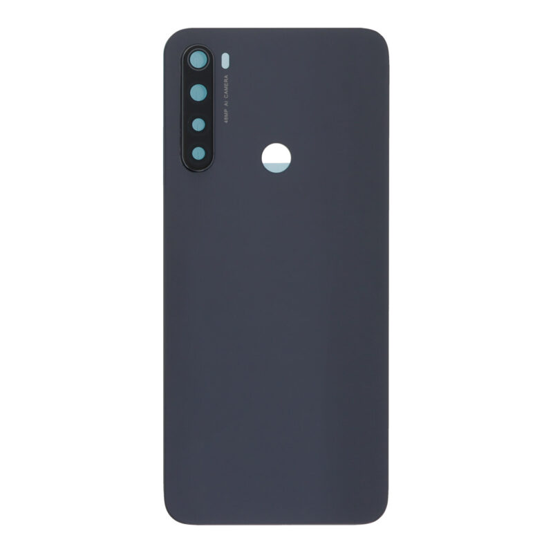 Galinis dangtelis su kameros stikliuku skirtas Xiaomi Redmi Note 8T - Black - OEM