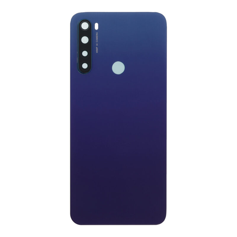 Galinis dangtelis su kameros stikliuku skirtas Xiaomi Redmi Note 8T - Blue - OEM