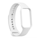 Apyrankė, dirželis skirtas Xiaomi Smart Band 8 Active – Silikoninis – Baltas