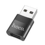 Adapteris HOCO UA17 USB 2.0 (Male) to Type-C (Female)