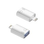 Adapteris krovimo, duomenų perdavimo, audio funkcija Lighting (Male) to USB 3.0 (Female) OTG