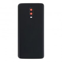 Galinis dangtelis su kameros stikliuku skirtas OnePlus 6T - Matte black - OEM