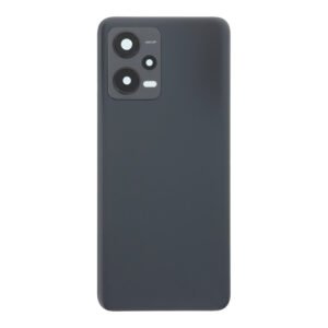 Galinis dangtelis su kameros stikliuku skirtas Xiaomi Redmi Note 12 5G - Onyx Gray - OEM