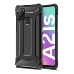 Dėklas Armor Case skirtas Samsung Galaxy A21S - Juodas