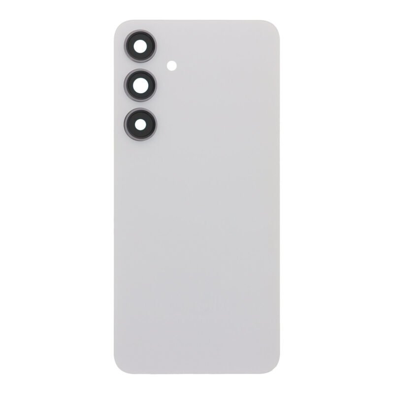 Galinis dangtelis su kameros stikliuku skirtas Samsung Galaxy S24 Plus - Marble Gray - OEM