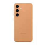 Galinis dangtelis su kameros stikliuku skirtas Samsung Galaxy S24 - Sandstone Orange - OEM