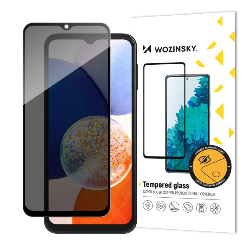 Privatus apsauginis stikliukas skirtas Samsung Galaxy A13 - Wozinsky Privacy Glass Tempered Glass