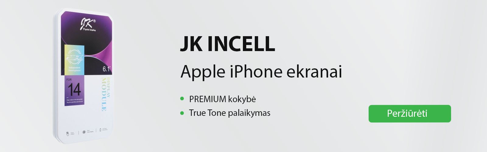 iphone ekranai INCELL JK