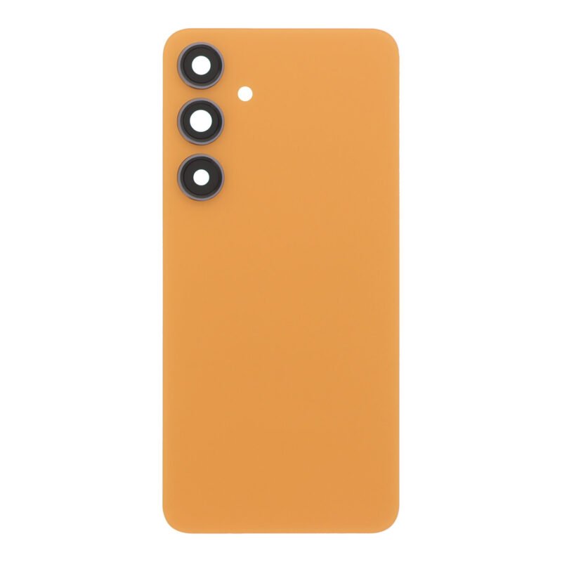 Galinis dangtelis su kameros stikliuku skirtas Samsung Galaxy S24 Plus - Sandstone Orange - OEM