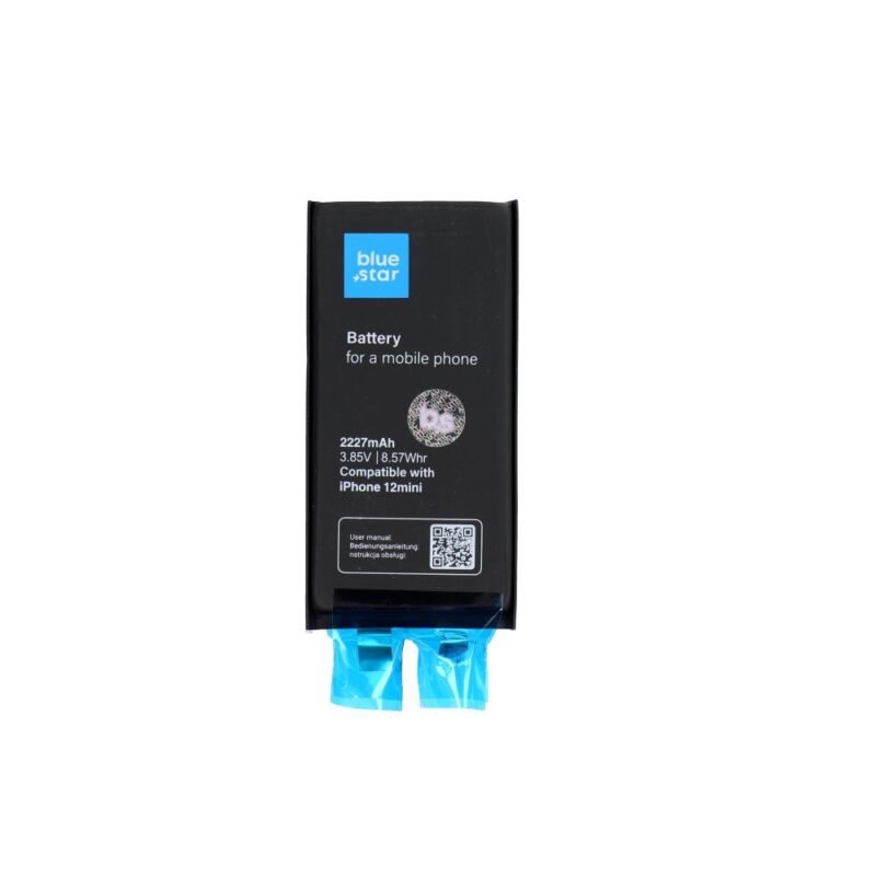 Baterija skirta iPhone 12 Mini be BMS - 2227mAh - Blue Star