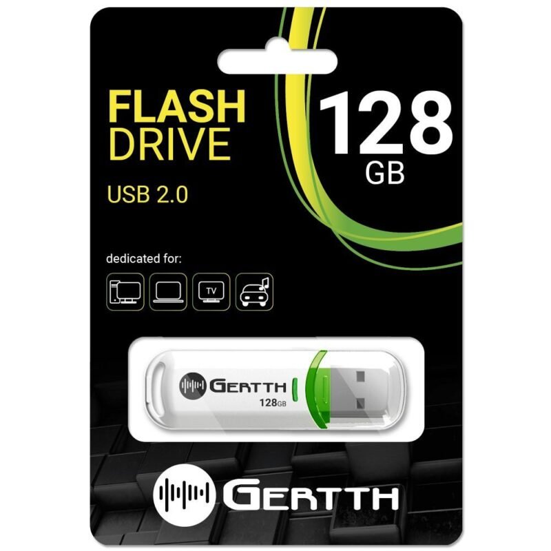 USB atminties laikmena GERTTH Pendrive 128GB USB 2.0