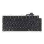 Klaviatūra skirta Macbook Air 13.3 M2 A2681, 15.3 M2 A2941, M3 13 A3113, M3 15 A3114 - UK versija - OEM