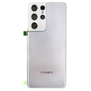 Galinis dangtelis skirtas Samsung Galaxy S21 Ultra 5G - SM-G998B - GH82-24499AGH82-24513AGH82-27283A - Silver - Service Pack