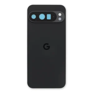 Galinis dangtelis su kameros stikliuku skirtas Google Pixel 9 Pro XL - Juodas - OEM