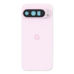 Galinis dangtelis su kameros stikliuku skirtas Google Pixel 9 Pro XL - Rožinis - OEM