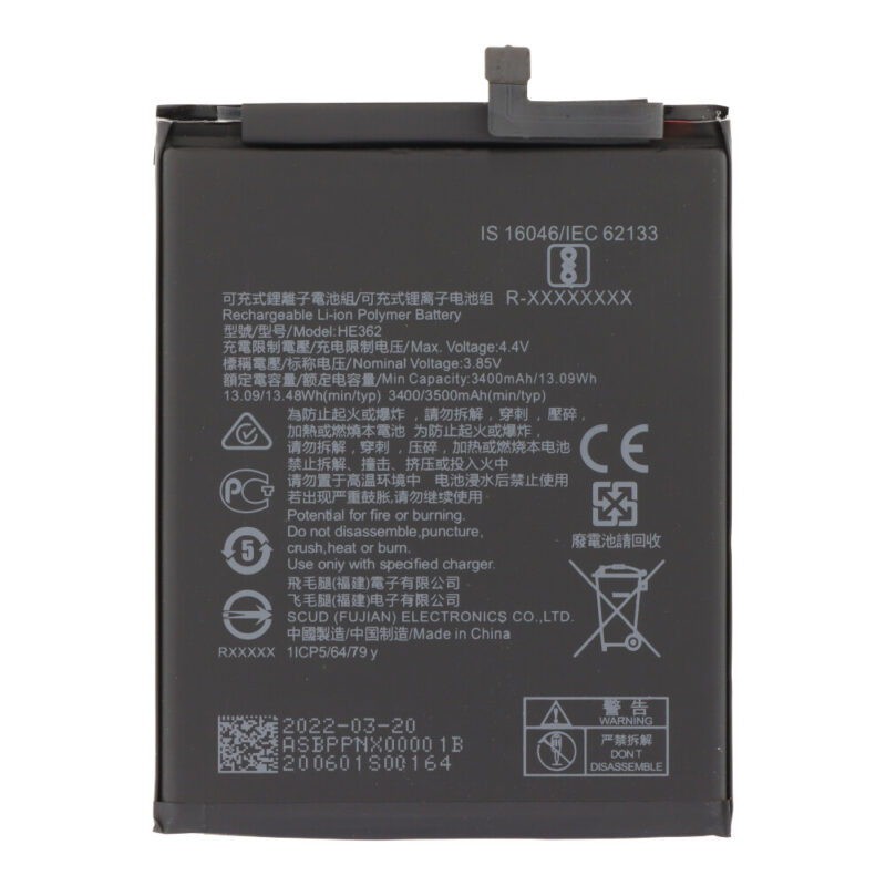 Baterija HE362 skirta Nokia 8.1 - 3500mAh - OEM