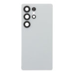 Galinis dangtelis su kameros stikliuku skirtas Samsung Galaxy S25 Ultra - Titanium Silver - OEM