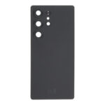 Galinis dangtelis su kameros stikliuku skirtas Samsung Galaxy S25 Ultra - Titanium Black - OEM