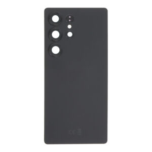 Galinis dangtelis su kameros stikliuku skirtas Samsung Galaxy S25 Ultra - Titanium Black - OEM