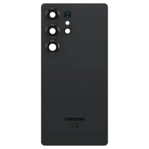 Galinis dangtelis su kameros stikliuku skirtas Samsung Galaxy S25 - Blueblack - OEM