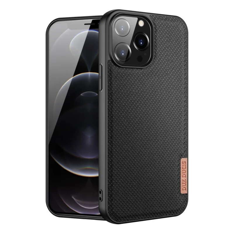 Dėklas Dux Ducis Fino Case skirtas iPhone 13 Pro Max - Juodas