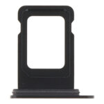 SIM kortelės dėklas, stalčius skirtas iPhone 16e - Single Card versija - Juodas - OEM