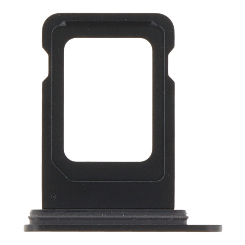 SIM kortelės dėklas, stalčius skirtas iPhone 16e - Single Card versija - Juodas - OEM