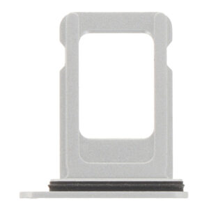 SIM kortelės dėklas, stalčius skirtas iPhone 16e - Single Card versija - Baltas - OEM