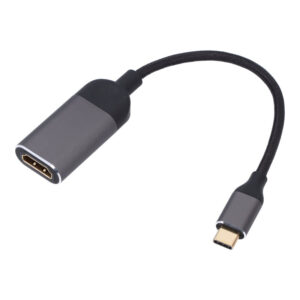 Adapteris QGeeM UA01 Type-C Male To HDIM Female 4K Support Thunderbolt 3