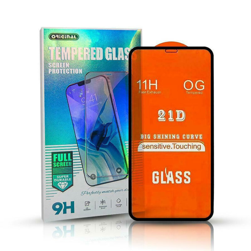 Apsauginis stikliukas skirtas Samsung Galaxy A73 5G - 21D GLASS FULL GLUE