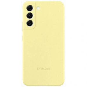 Dėklas Samsung EF-PS906TY Silicone Cover skirtas Samsung Galaxy S22 Plus - Geltonas