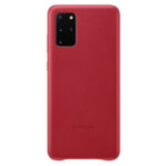Dėklas Samsung EF-VG985LR Leather Cover skirtas Samsung Galaxy S20 Plus - Raudonas