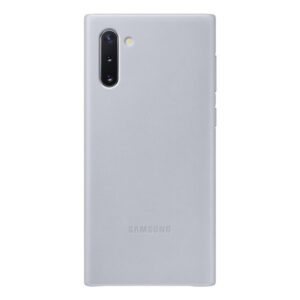 Dėklas Samsung ORGINAL LEATHER COVER skirtas Samsung Galaxy Note 10 - Gray
