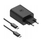 Įkroviklis Motorola Type C USB A 50W MC502509 - Juodas