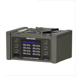 Nuolatinės srovės USB-AUSB-C USB 3.0 maitinimo šaltinis MECHANIC V-POWER 8 MAX - 115 W