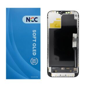 Ekranas skirtas iPhone 12 Pro Max – Juodas – Soft OLED