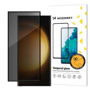 Apsauginis stikliukas privatus Wozinsky Tempered Privacy Glass with Anti-spy Filter skirtas Samsung Galaxy S24 Ultra