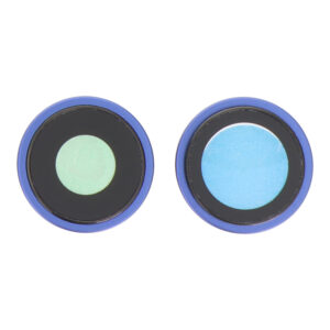 Kameros stikliukas su rėmu skirtas iPhone 16/16 Plus Ultramarine 2vnt OEM
