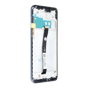 Ekranas su rėmu skirtas Xiaomi Redmi Note 9 Pro, Redmi Note 9S - Juodas - OEM