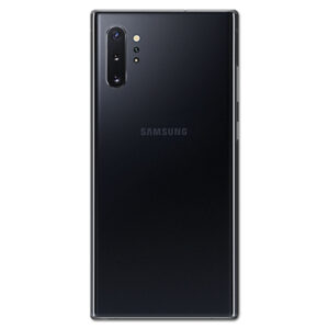 Galinis dangtelis skirtas Samsung Galaxy Note 10 Plus, Note 10 Plus 5G - Juodas (Aura Black) - OEM